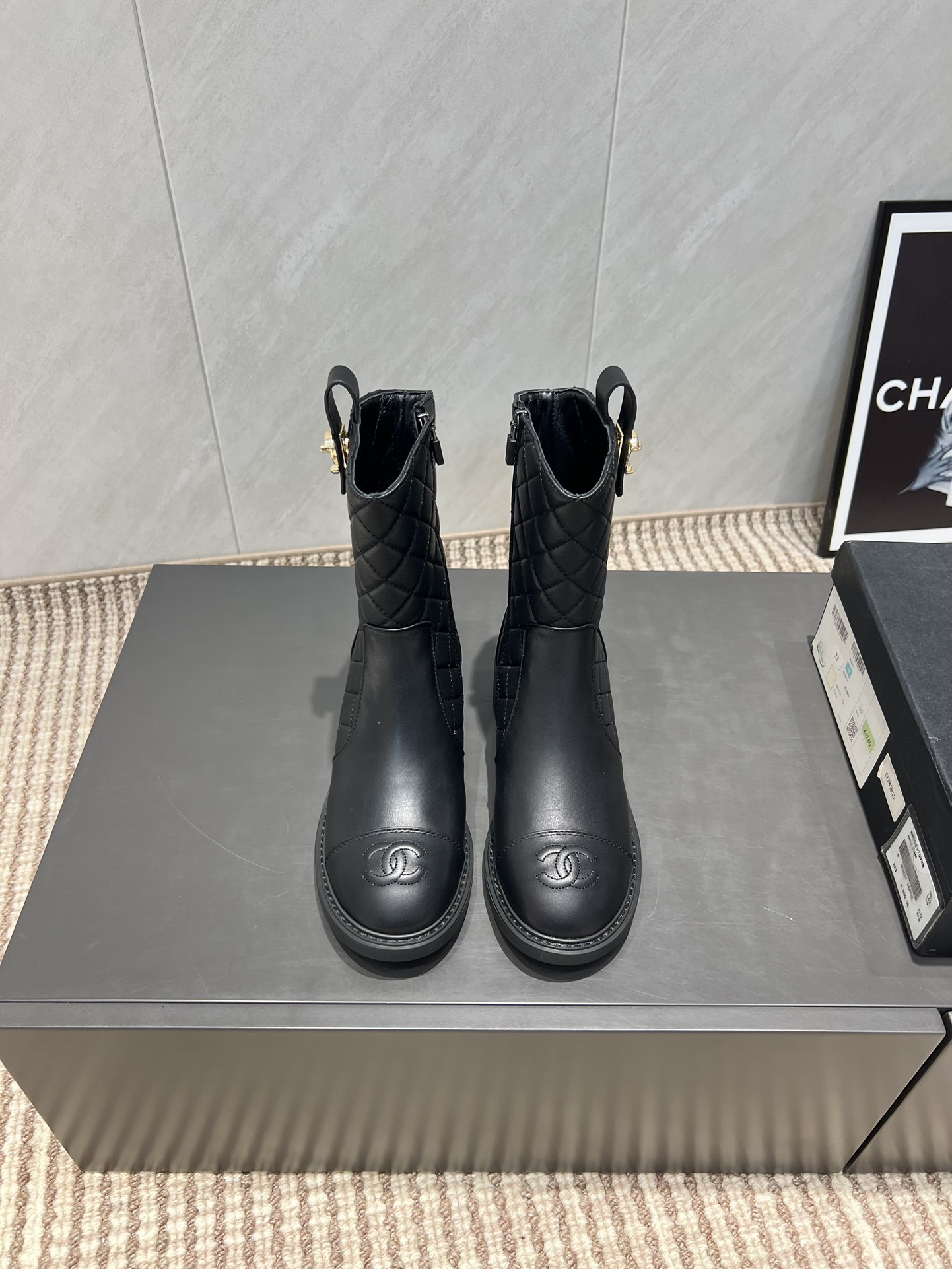 CHANEL 샤넬 앵클 부츠 신발