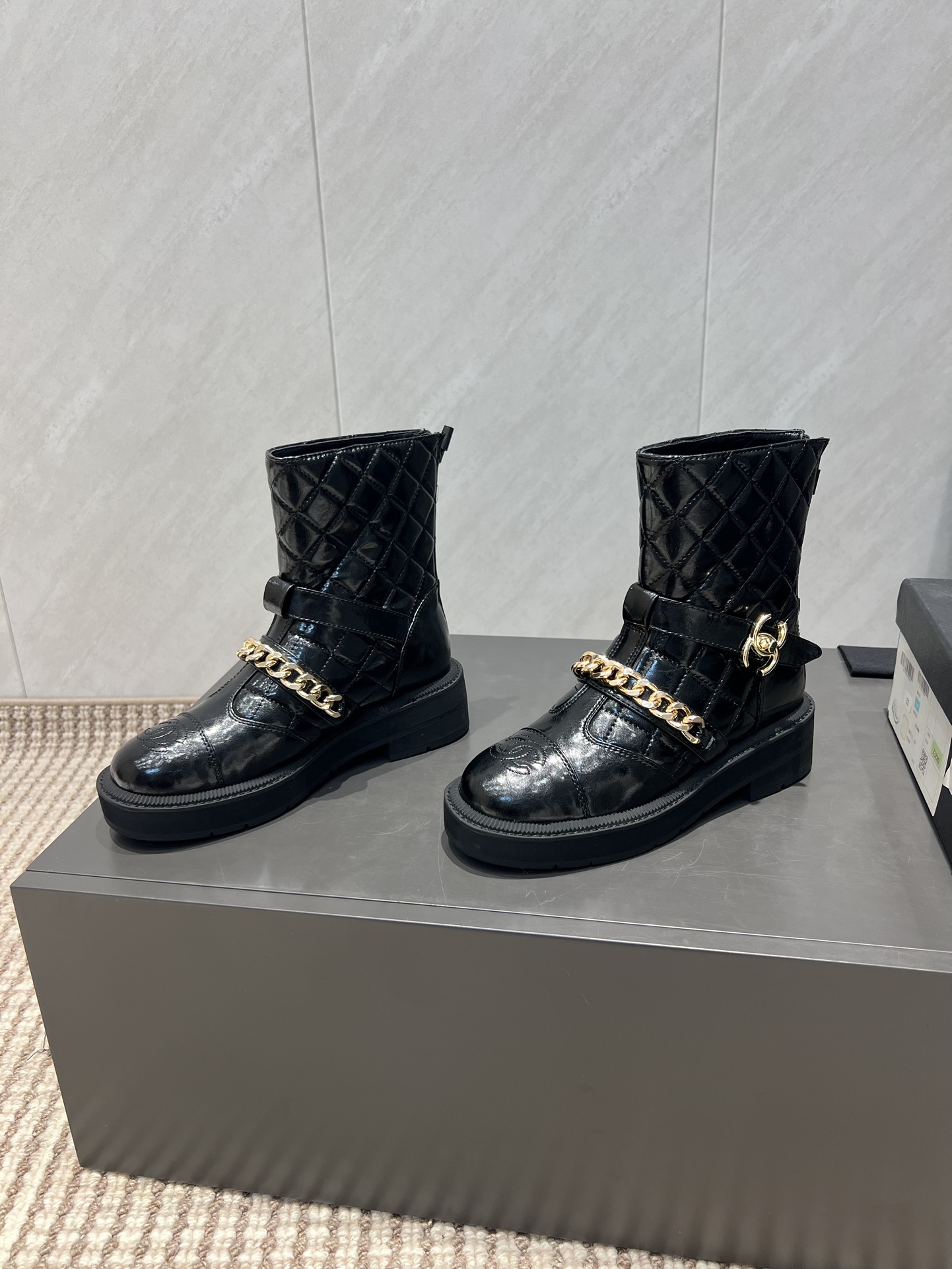 CHANEL 샤넬 앵클 부츠 신발