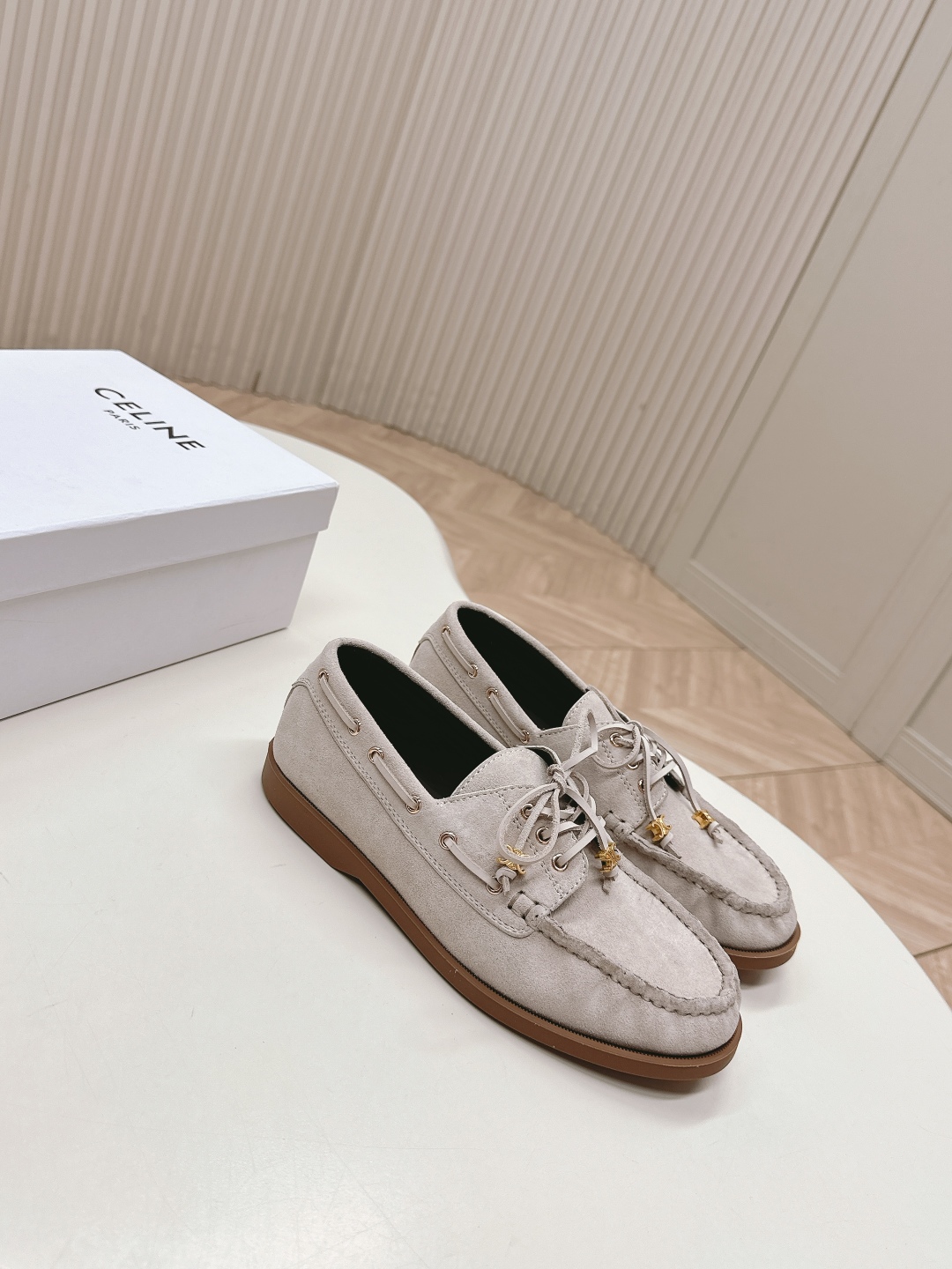 CELINE 셀린느 플랫 빈티지 로퍼 드라이빙 슈즈 신발