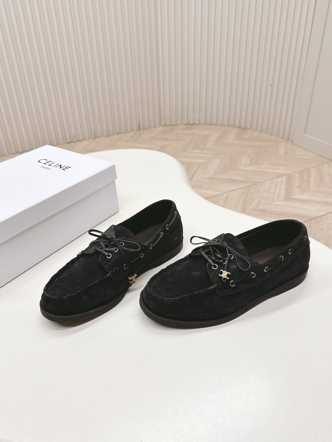 CELINE 셀린느 플랫 빈티지 로퍼 드라이빙 슈즈 신발