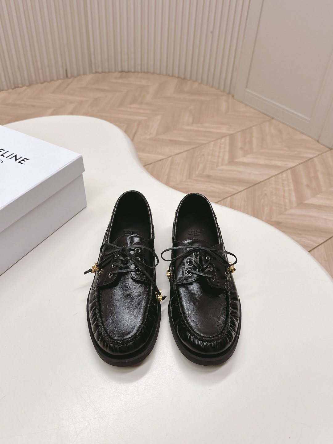 CELINE 셀린느 플랫 빈티지 로퍼 드라이빙 슈즈 신발