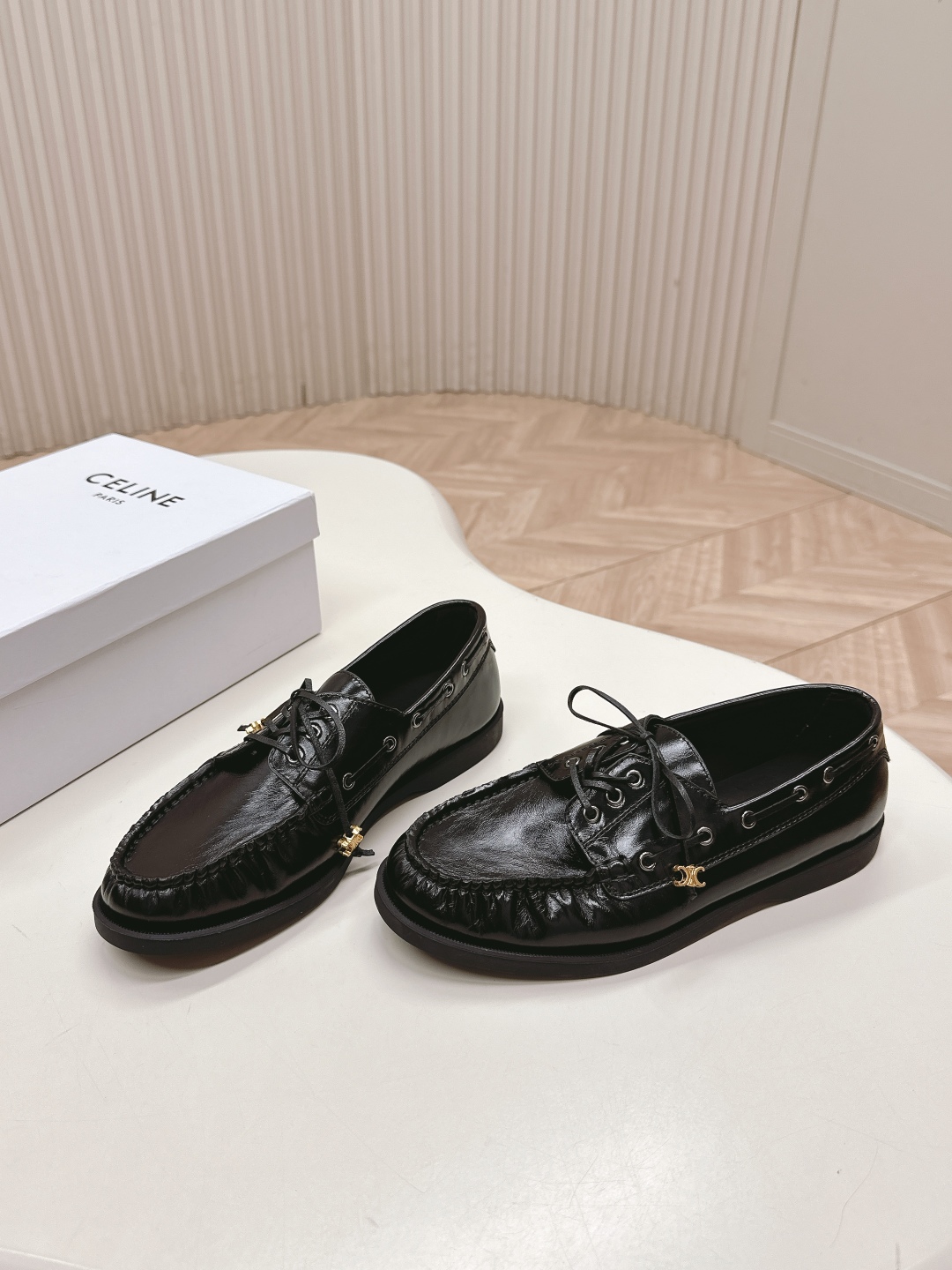 CELINE 셀린느 플랫 빈티지 로퍼 드라이빙 슈즈 신발