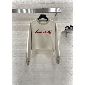 LV 루이비통 캐주얼 긴팔 티셔츠 + 트레이닝 팬츠 상하의 세트 의류