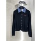 PRADA 프라다 배색 니트 가디건 의류