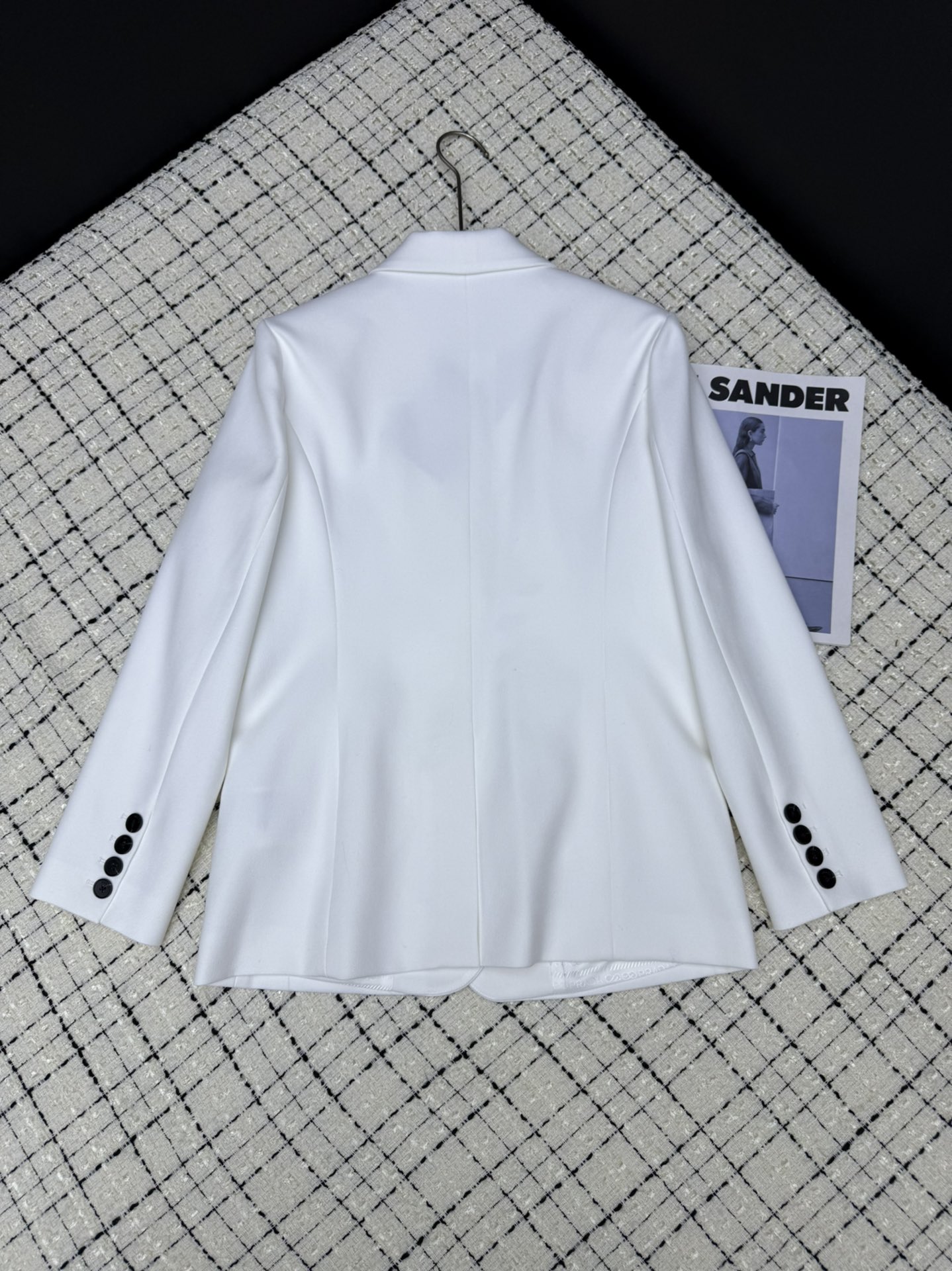 Prada 프라다 포켓 자수 로고 장식 블레이저 자켓 의류