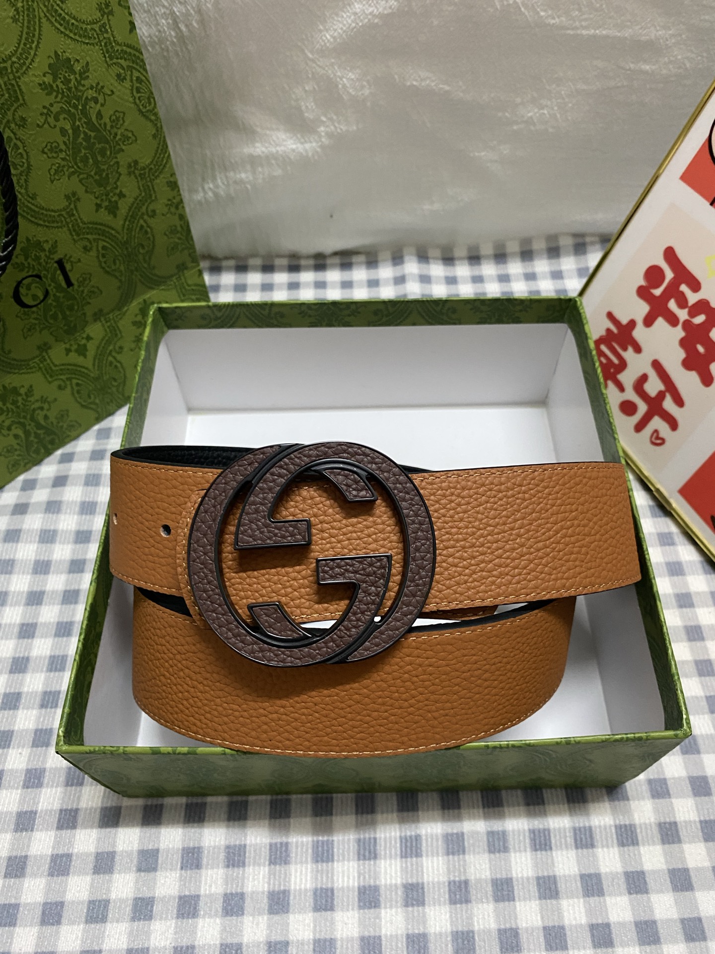 Gucci 구찌 남성용 GG 벨트