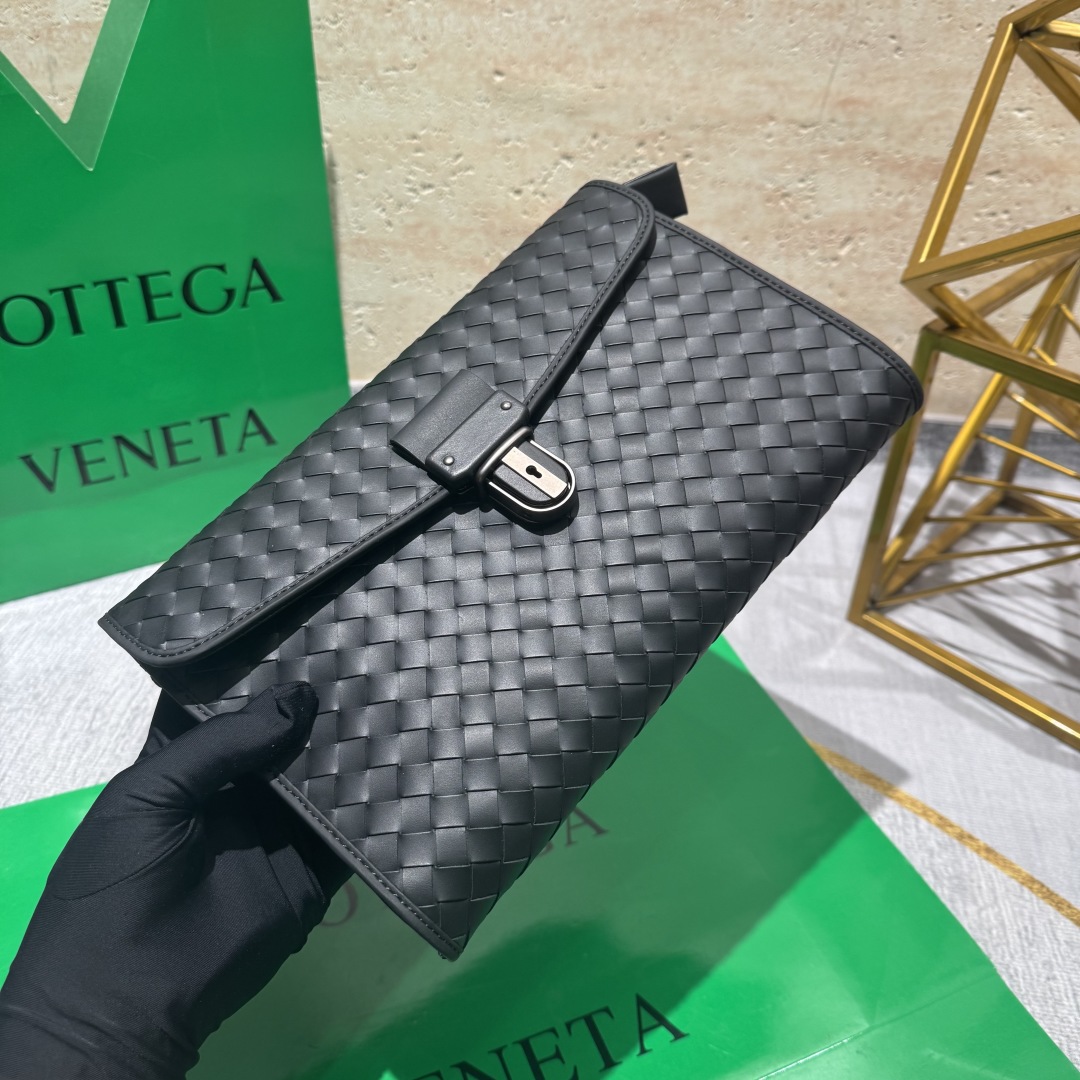 Bottega Veneta 보테가 베네타 블랙 클러치 핸드백 가방