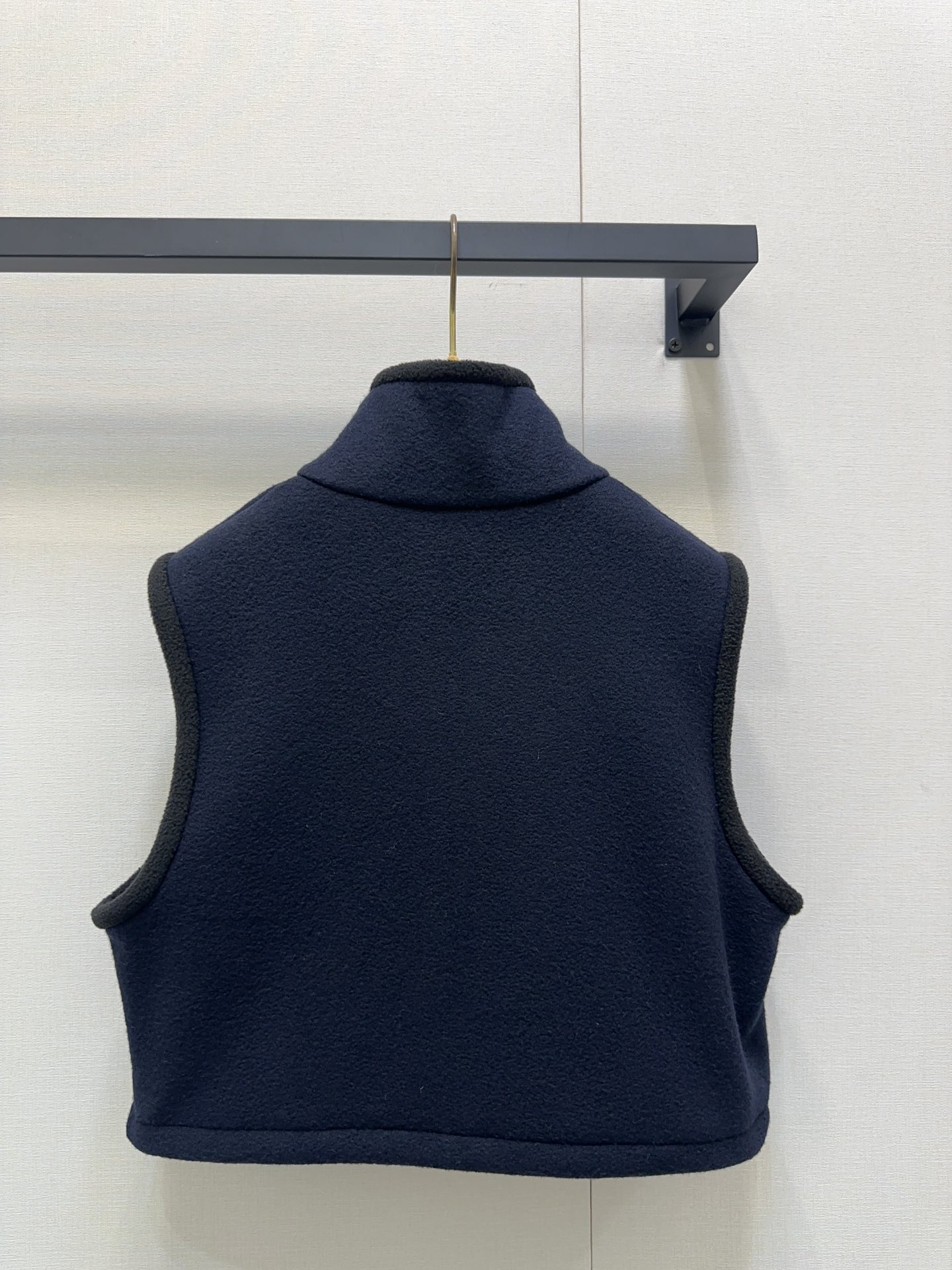 MiuMiu 미우미우 로고 자수 플리스 베스트 조끼 의류