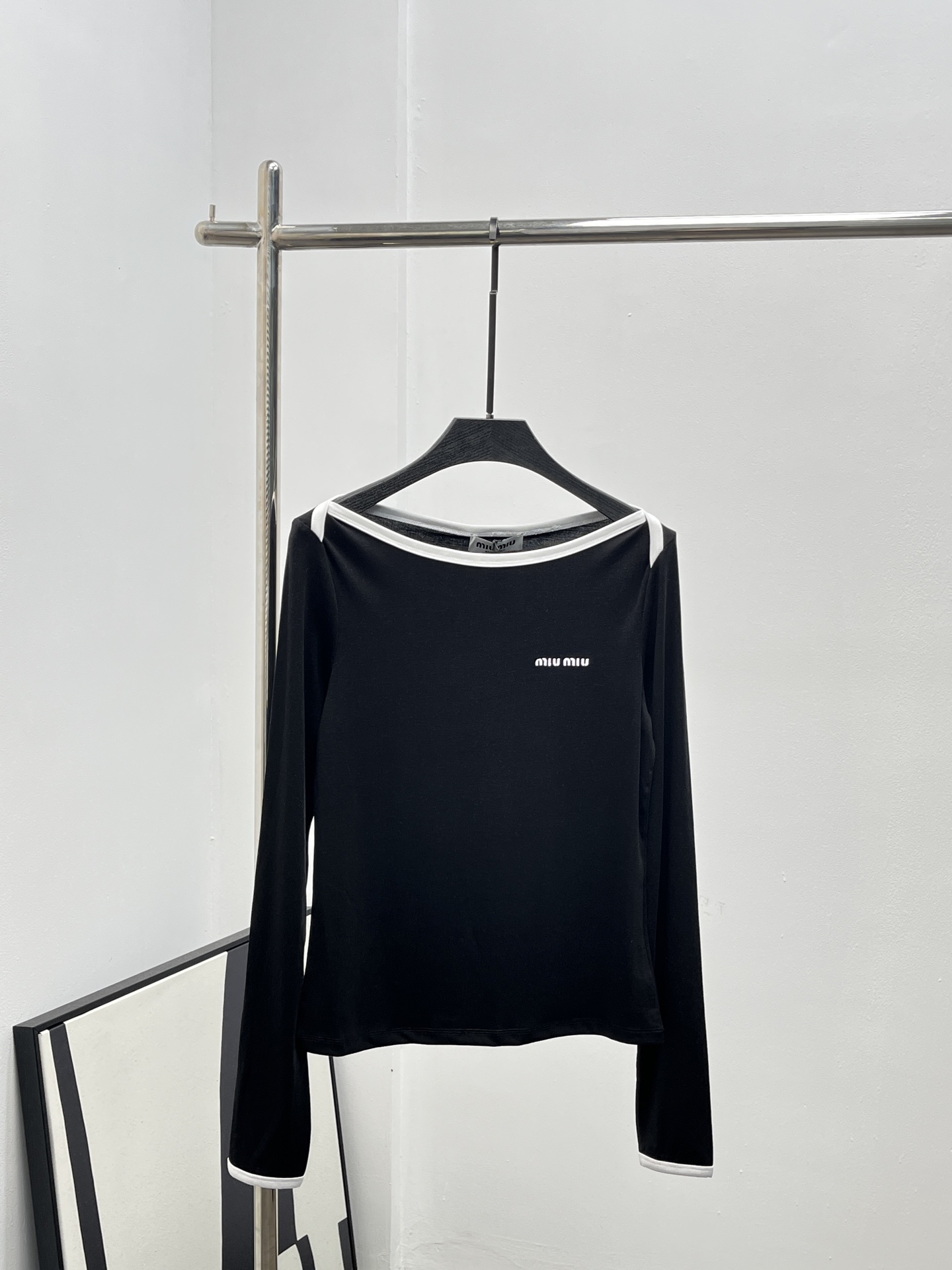 MiuMiu 미우미우 라운드넥 베이직 티셔츠 의류