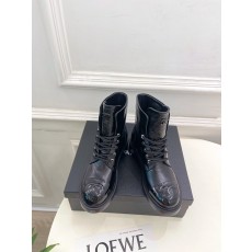 CHANEL 샤넬 더블C 배색 두꺼운 밑창 마틴 부츠 신발