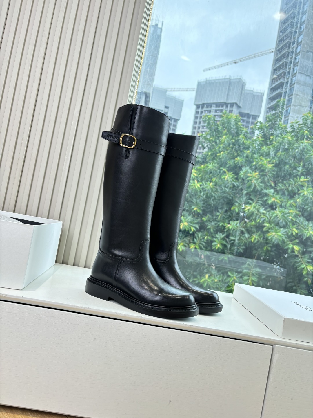 CELINE 셀린느 롱 라이딩 부츠 신발
