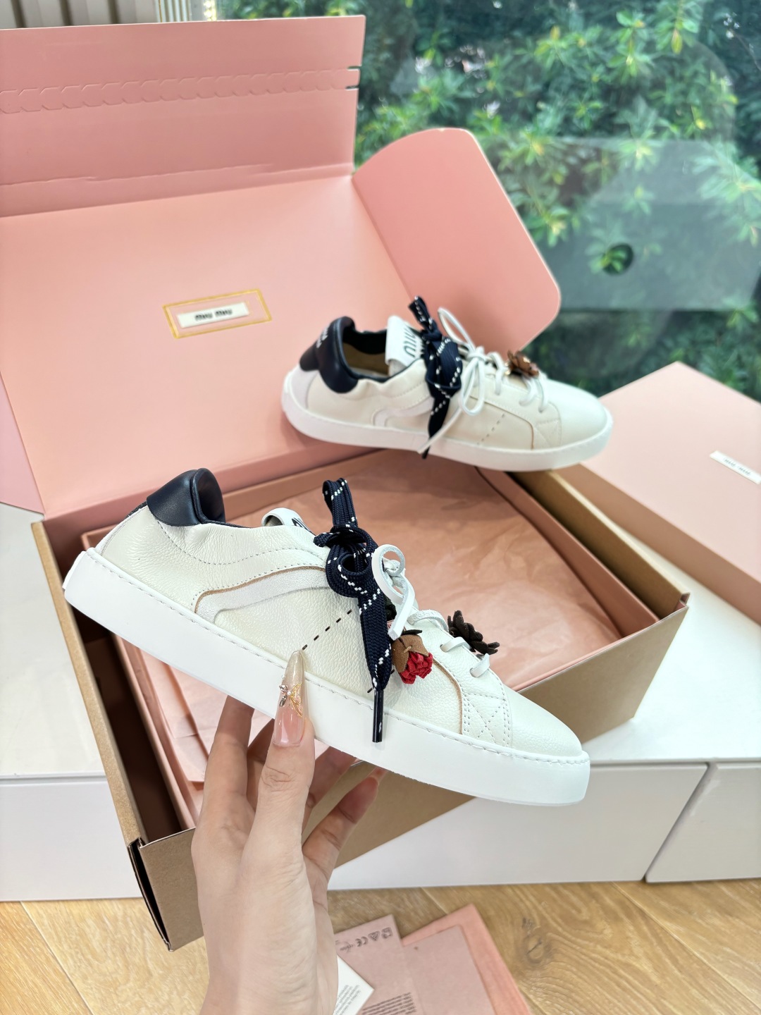 MiuMiu 미우미우 쿠키 스니커즈 신발