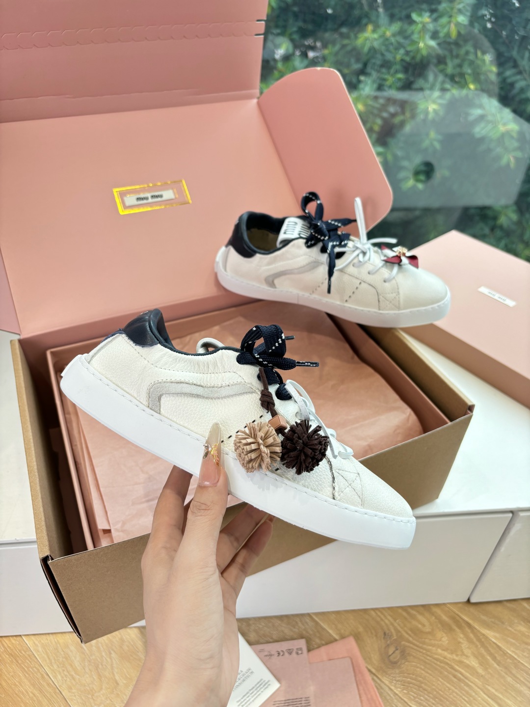 MiuMiu 미우미우 쿠키 스니커즈 신발