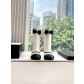 CHANEL 샤넬 메쉬 리본 부츠 신발