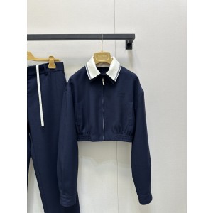 miumiu 미우미우 로고 자수 크롭 재킷 의류