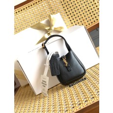 YSL 생로랑 LE 5 À 7 마이크로 소프트 가죽 핸드백 가방