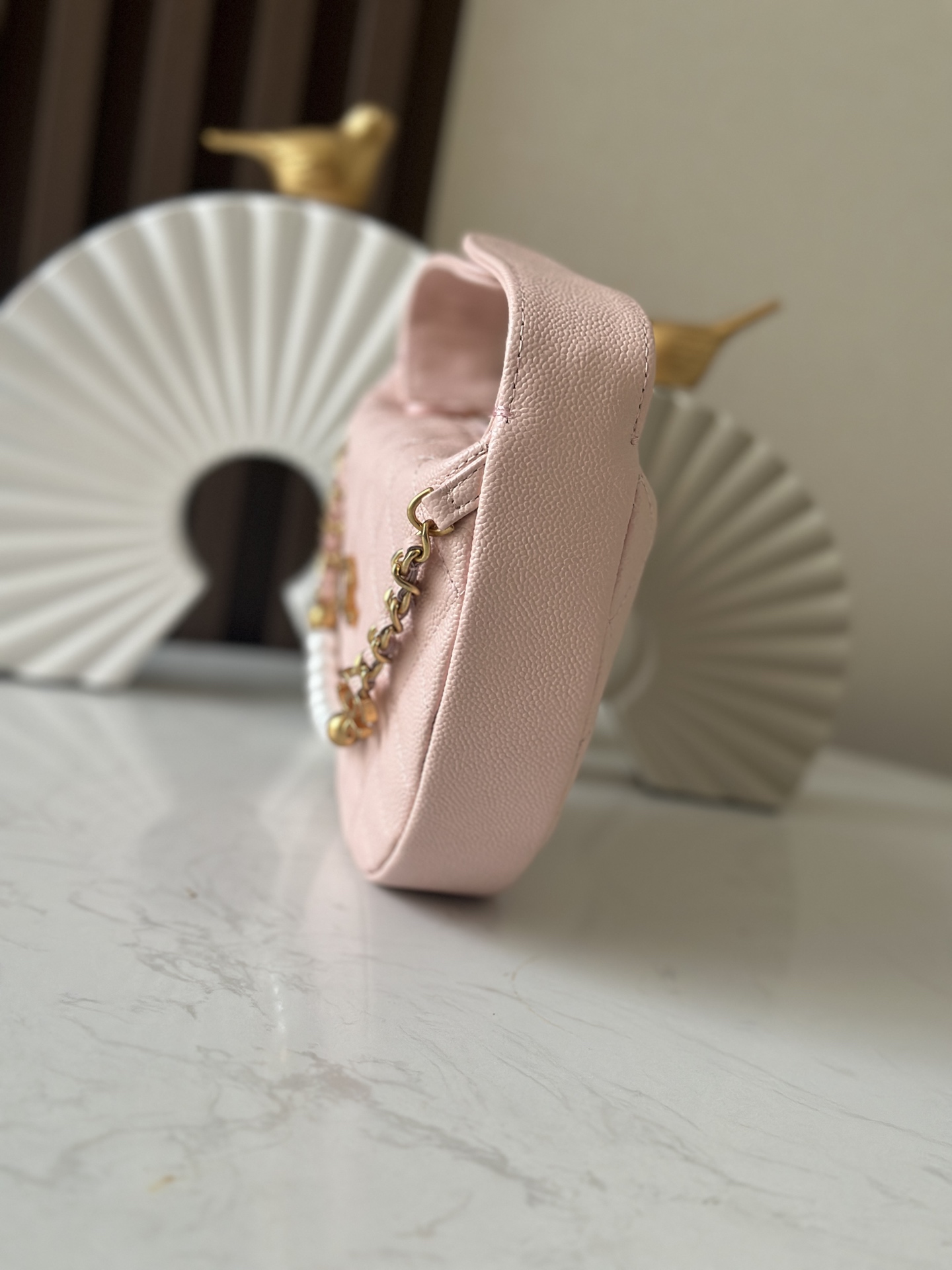 Chanel 샤넬 진주 훌라후프 클러치백 가방