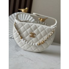 Chanel 샤넬 진주 훌라후프 클러치백 가방