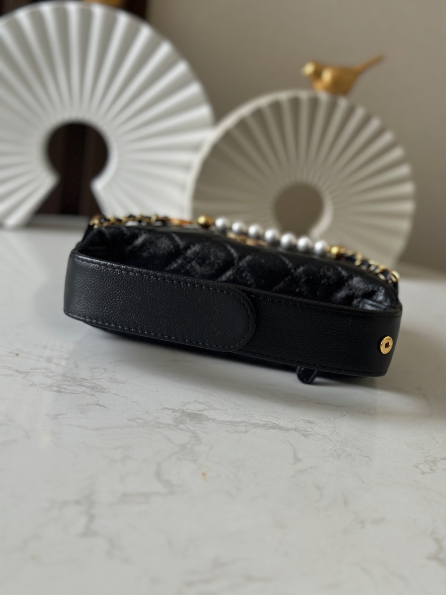 Chanel 샤넬 진주 훌라후프 클러치백 가방