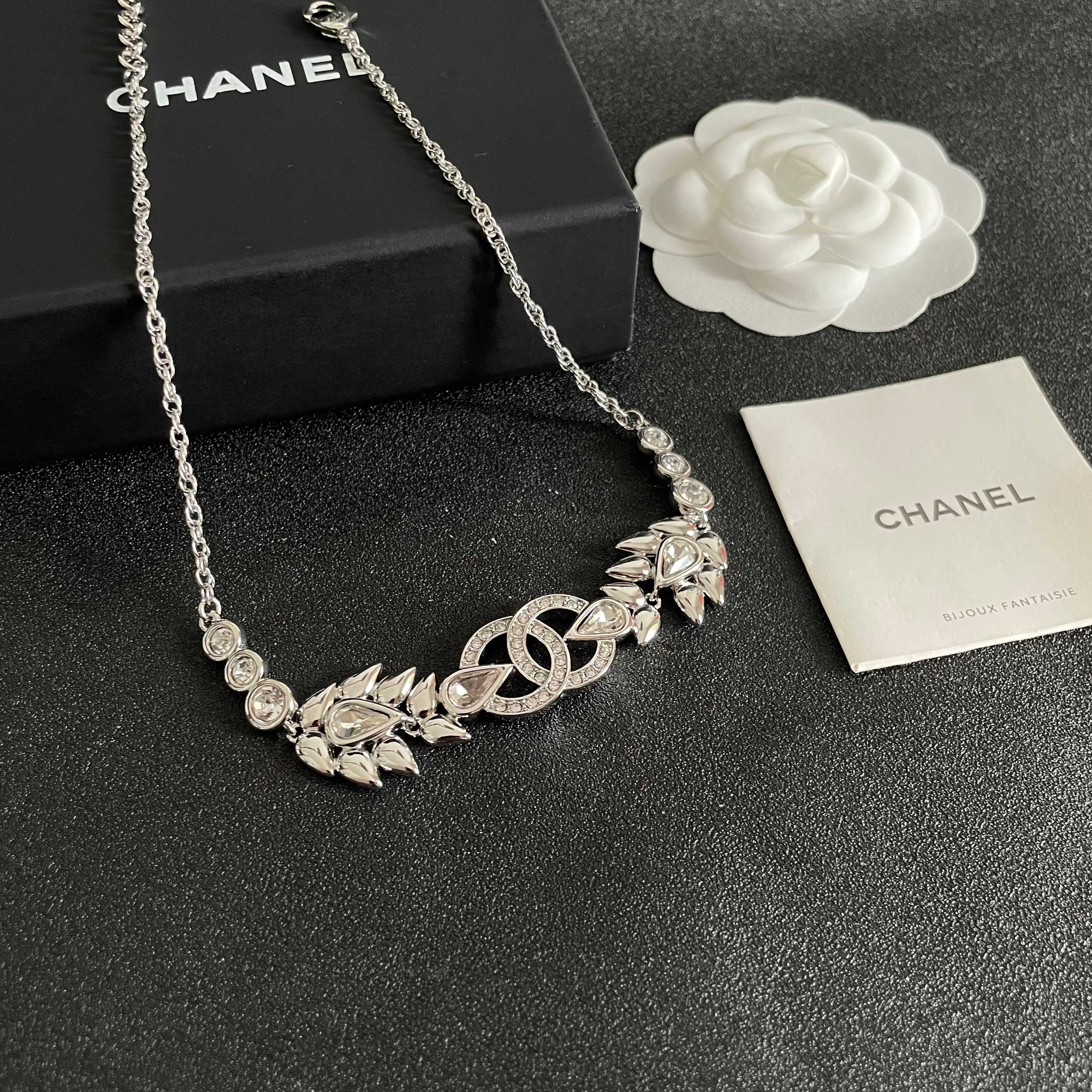 Chanel 샤넬 레터 이어링 목걸이