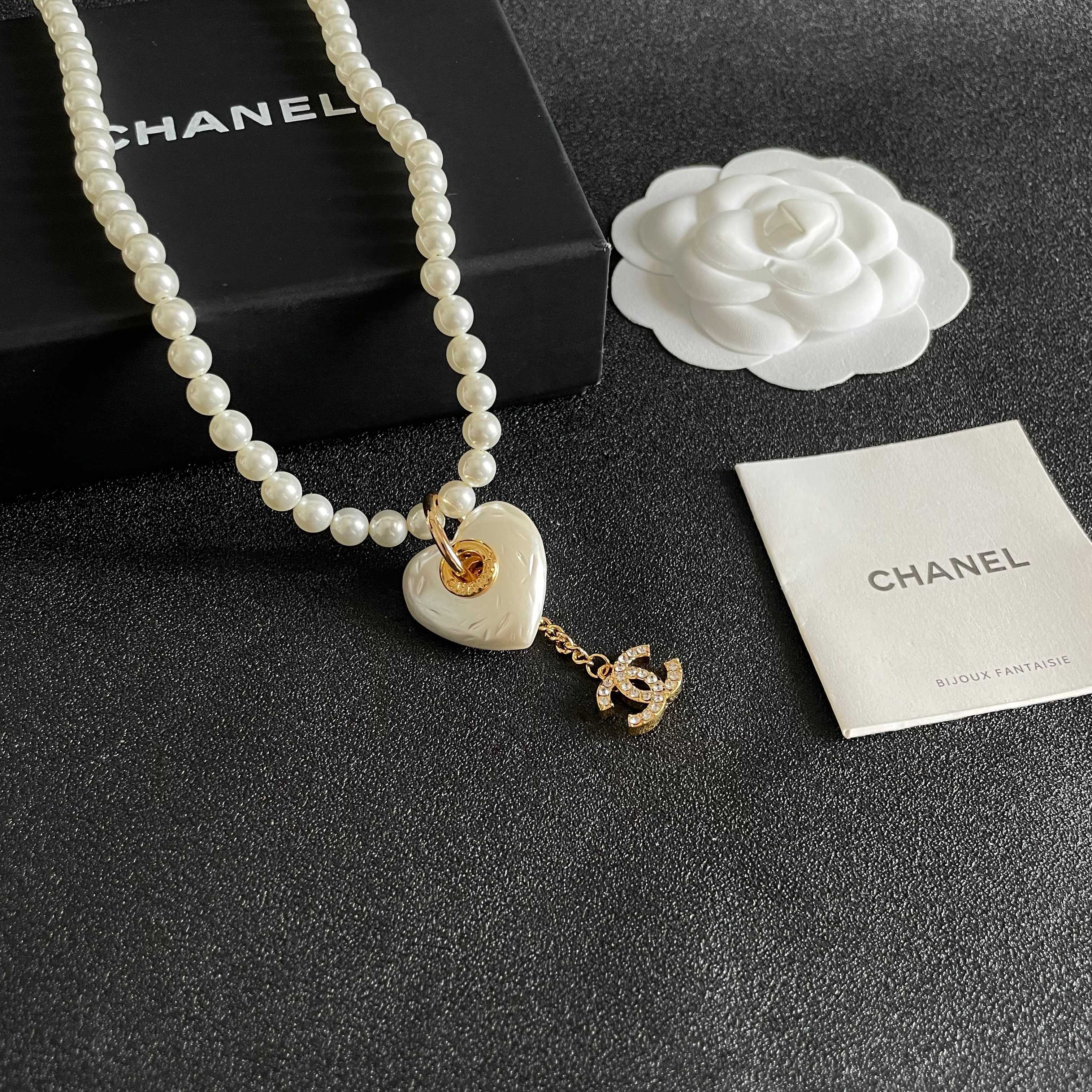 Chanel 샤넬 레터 이어링 목걸이