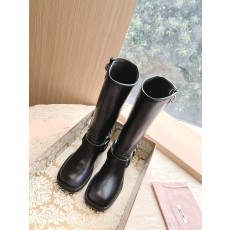 MiuMiu 미우미우 런웨이 빈티지 웨스턴 롱부츠 신발