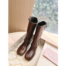 MiuMiu 미우미우 런웨이 빈티지 웨스턴 롱부츠 신발