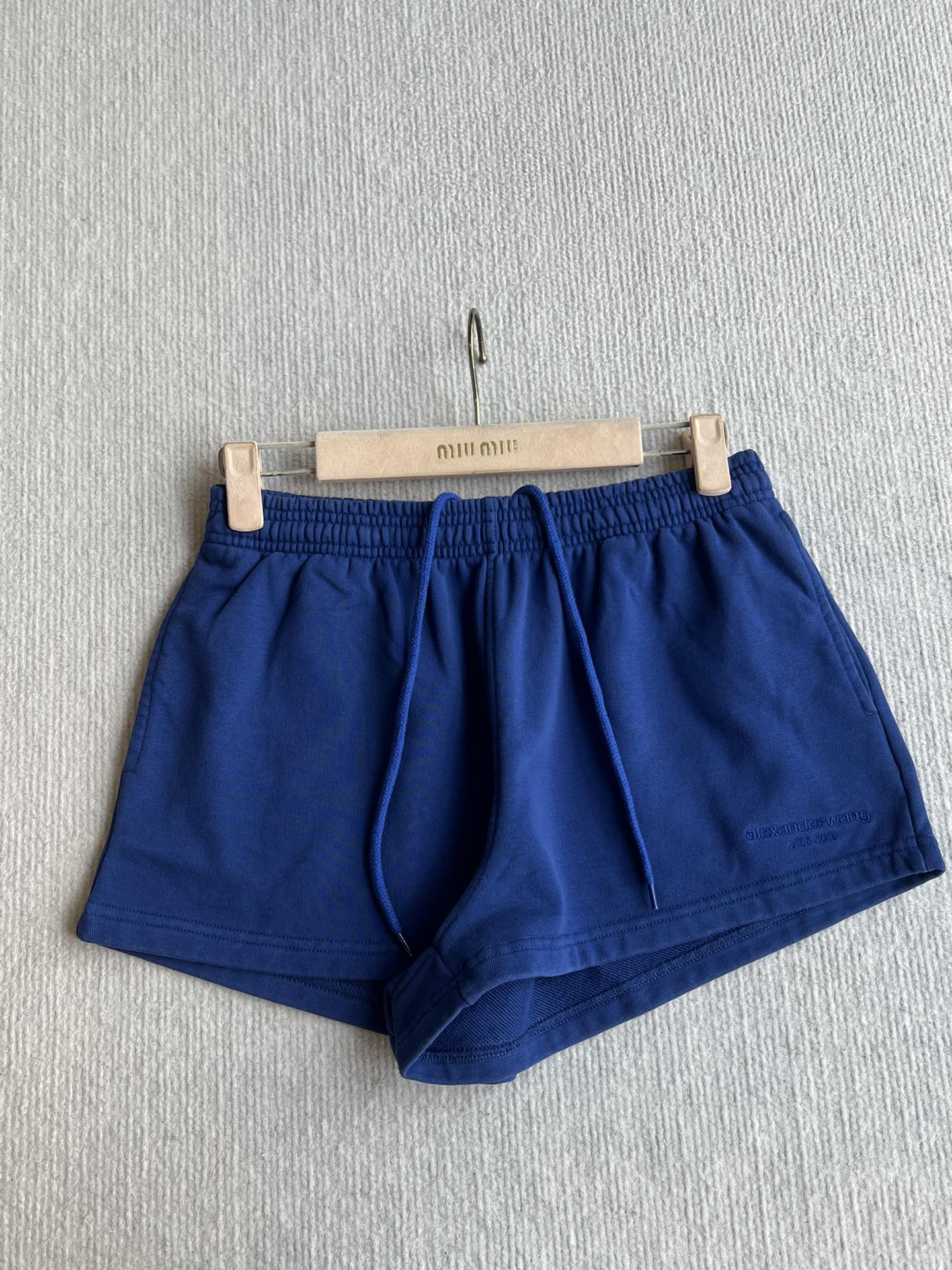 ALEXANDER WANG 알렉산더 왕 상하의 후드티+핫팬츠 세트 의류