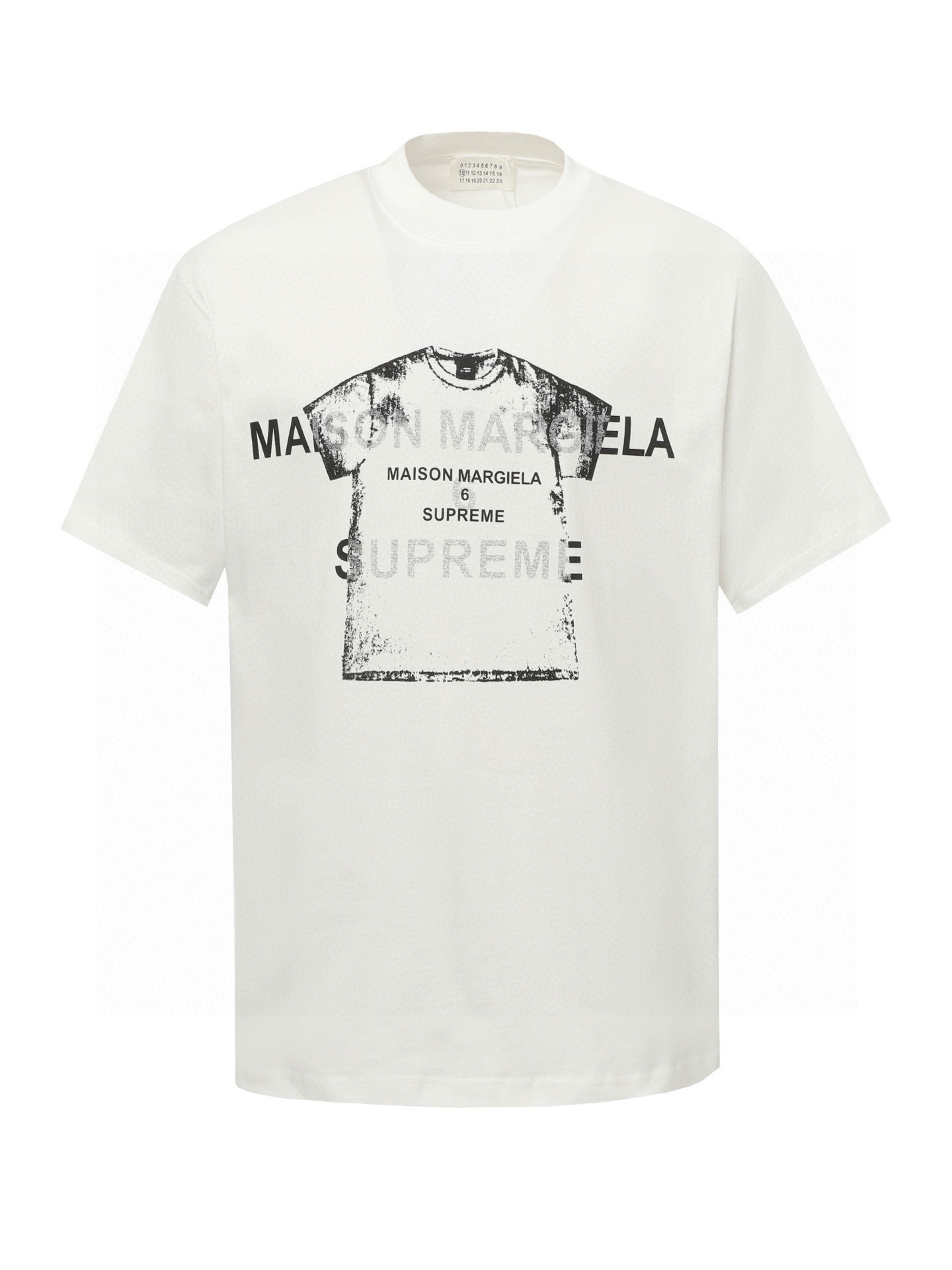 Maison Margiela MM6 메종 마르지엘라 반팔 라운드넥 티셔츠 의류