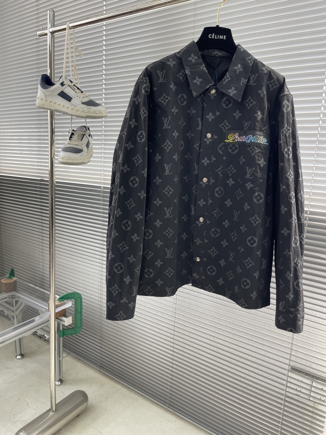 LV 루이비통 풀 프린트 자카드 컬러 셔츠 의류