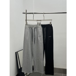 Loewe 로에베 배색 스트링 와이드 팬츠 바지 의류