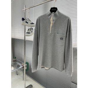 Loewe 로에베 테이프 자수 폴로 맨투맨 의류