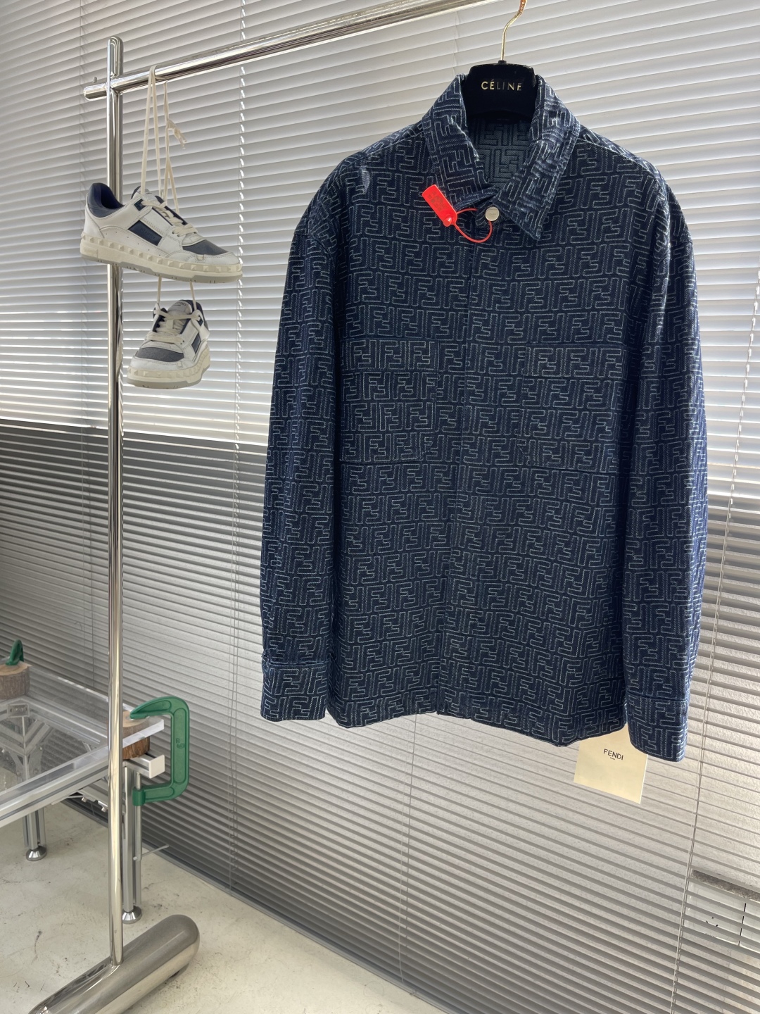 Fendi 펜디 FF 자카드 데님 재킷 의류