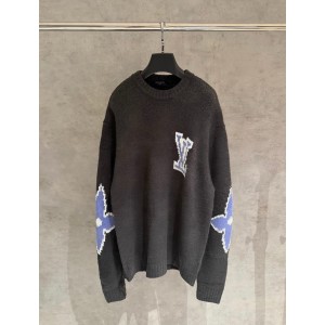 LV 루이비통 스키 로고 자수 니트 의류