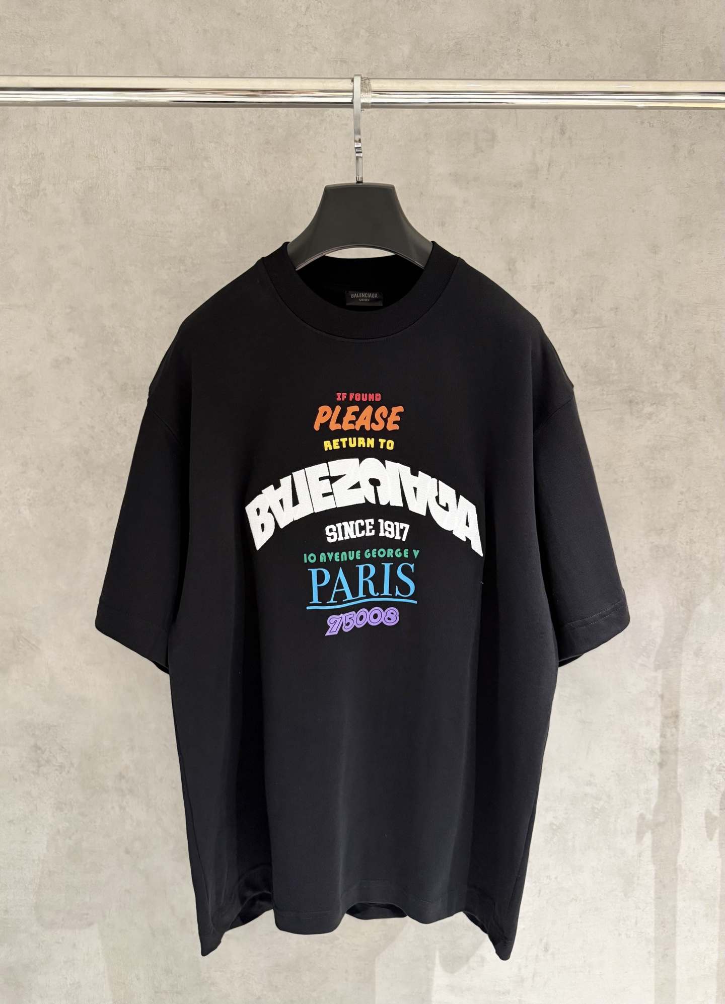 Balenciaga 발렌시아가 프린트 반팔 티셔츠 의류