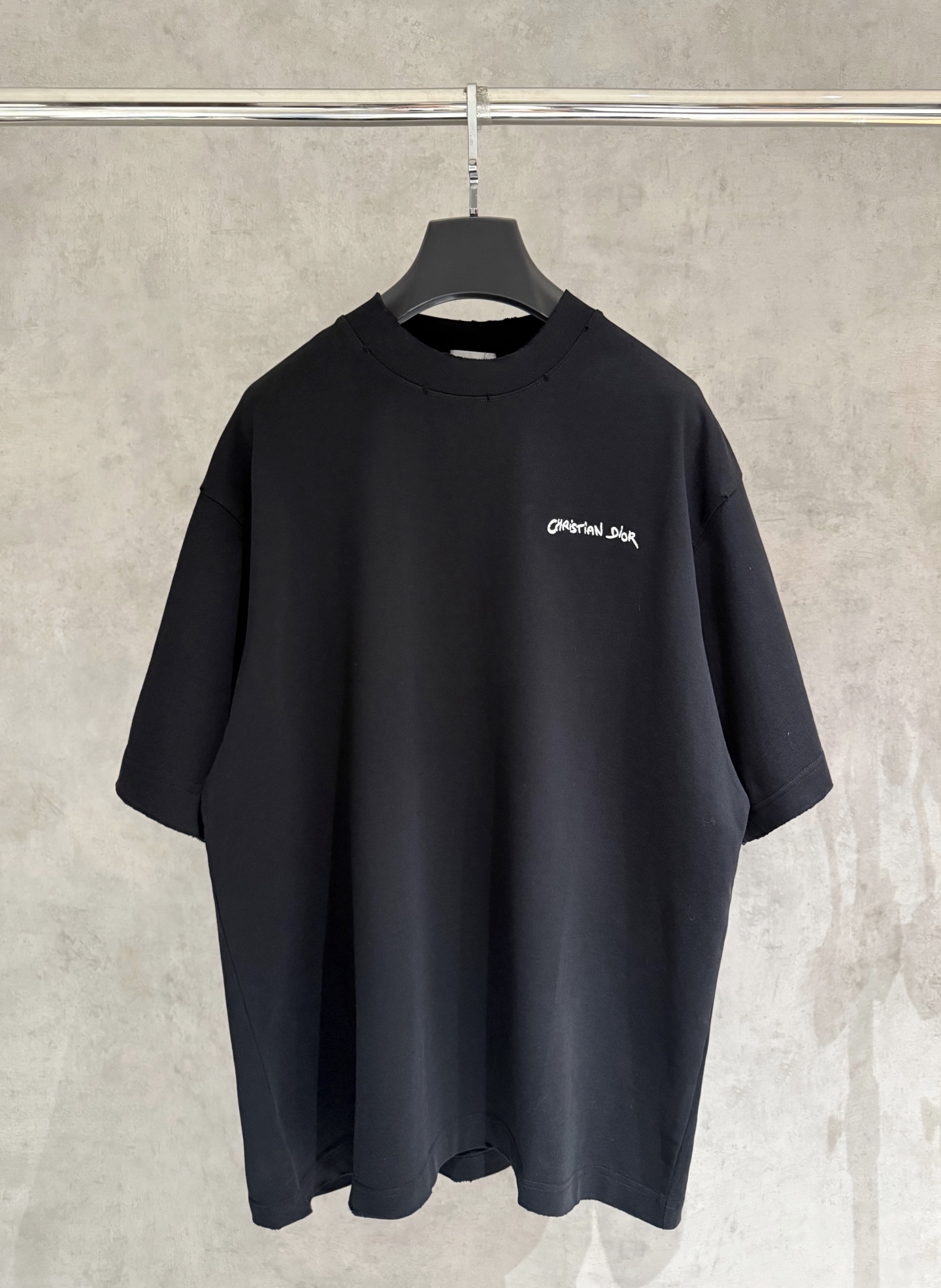 DIOR CD 디올 자수 반팔 티셔츠 의류