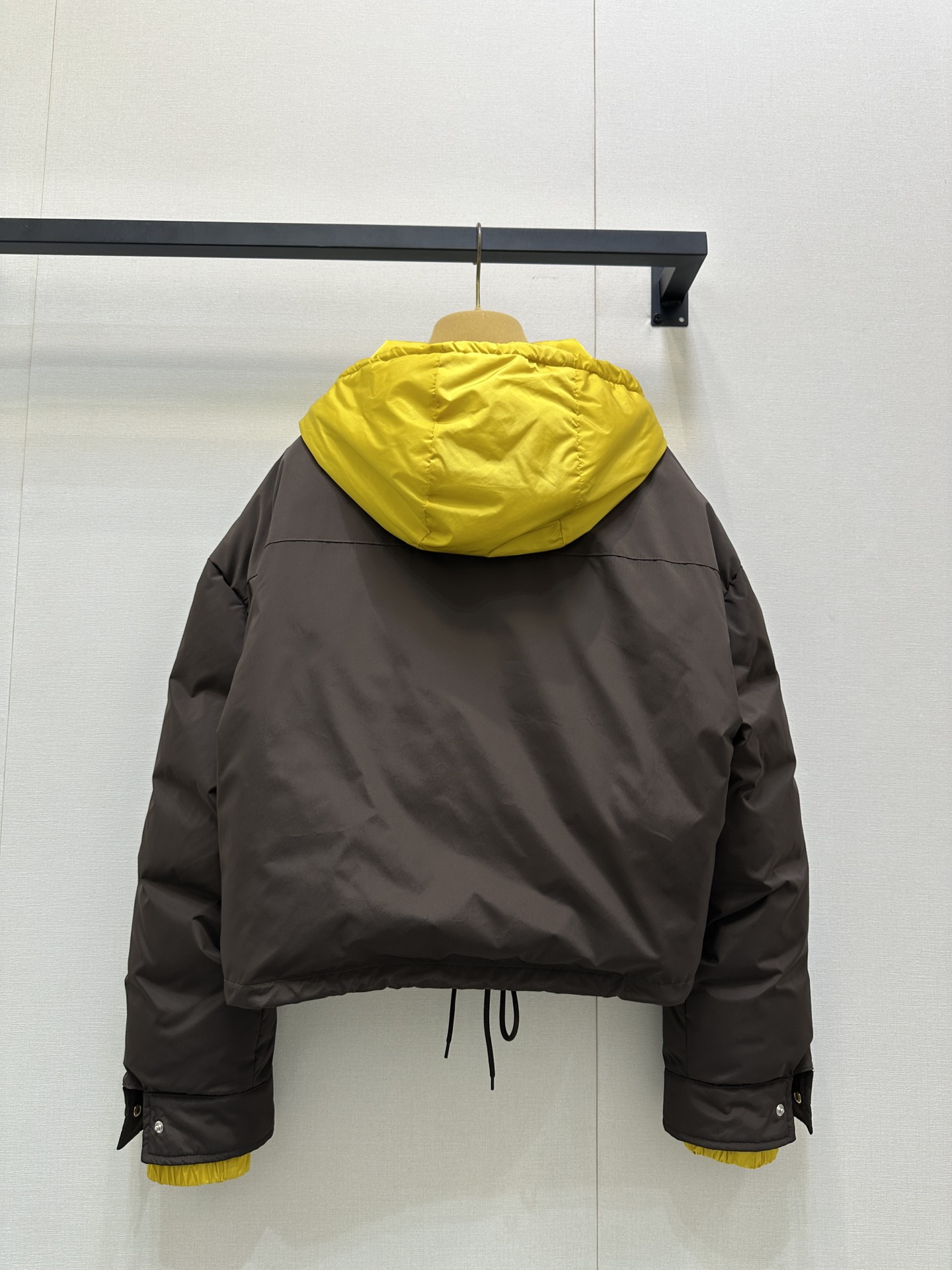 MiuMiu 미우미우 레이어드 후드 숏 패딩 점퍼 의류