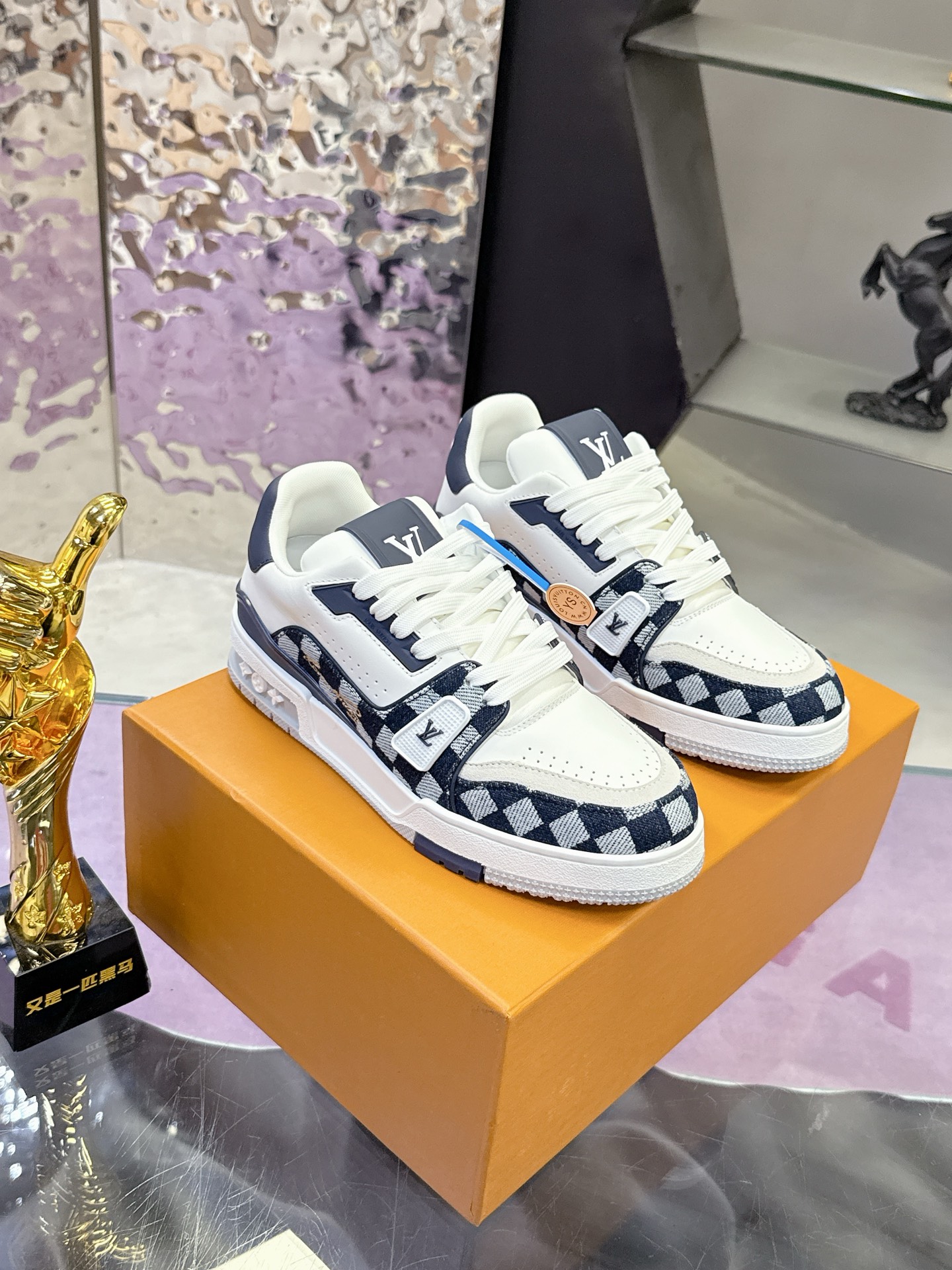 Louis Vuitton x NIGO LV Trainer Maxi 루이비통 트레이너 맥시 스니커즈 신발