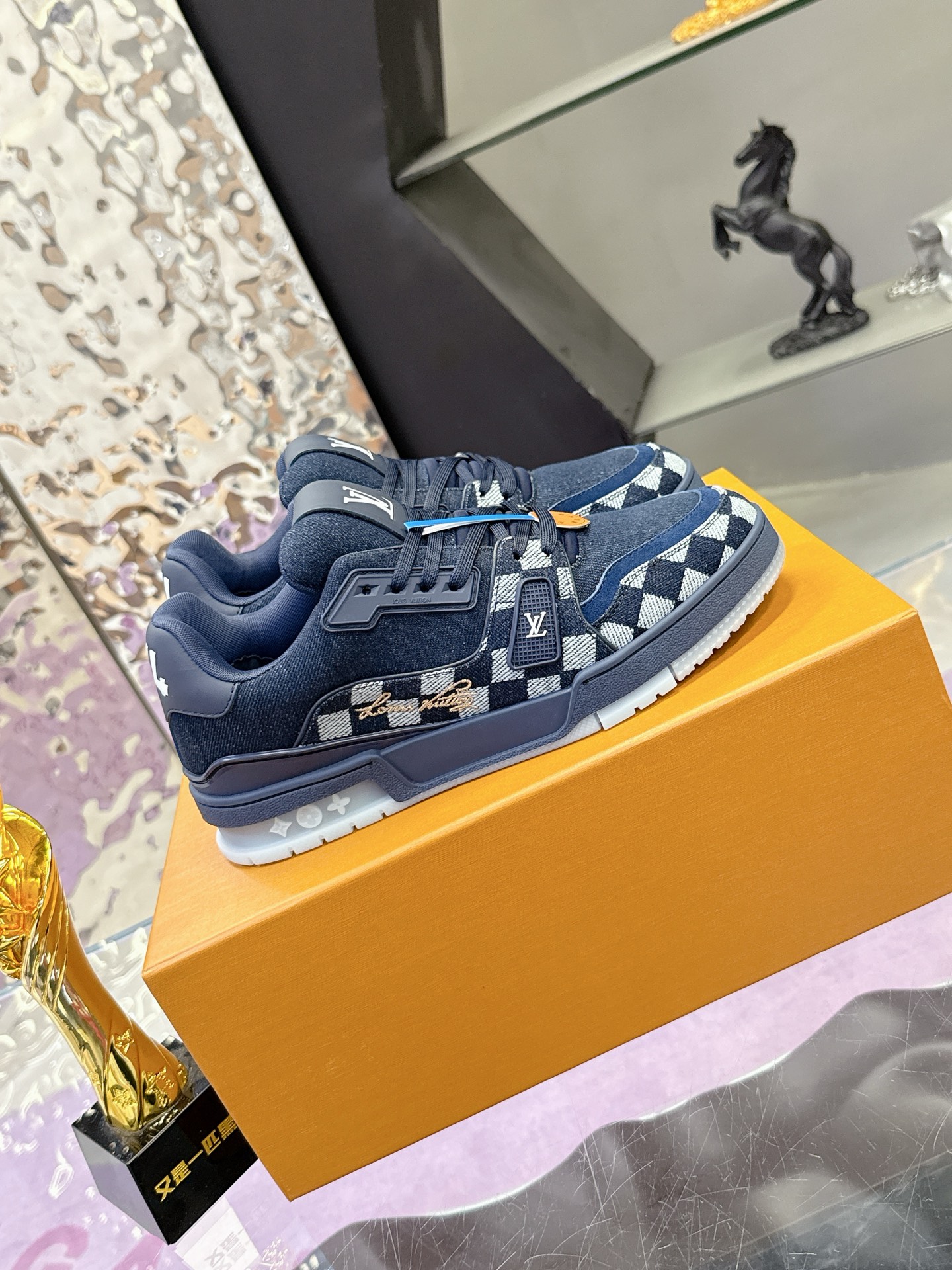 Louis Vuitton x NIGO LV Trainer Maxi 루이비통 트레이너 맥시 스니커즈 신발