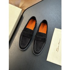 Santoni 산토니 남성 수제 송아지 가죽 슈즈 로퍼 신발