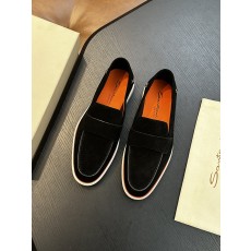 Santoni 산토니 남성 수제 송아지 가죽 슈즈 로퍼 신발