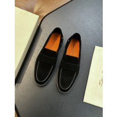 Santoni 산토니 남성 수제 송아지 가죽 슈즈 로퍼 신발
