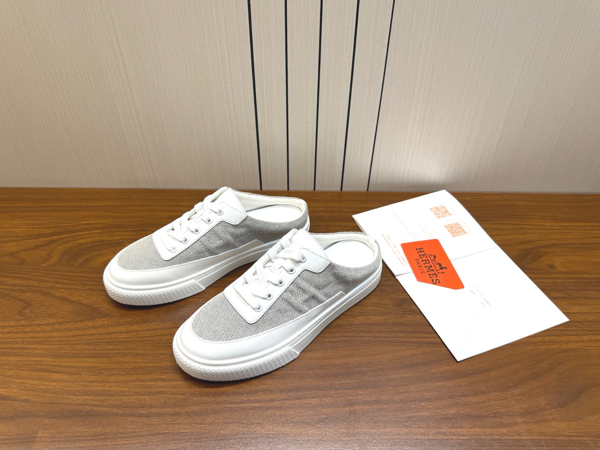 Hermes 에르메스 클래식 커플 운동화 뮬 스니커즈 신발