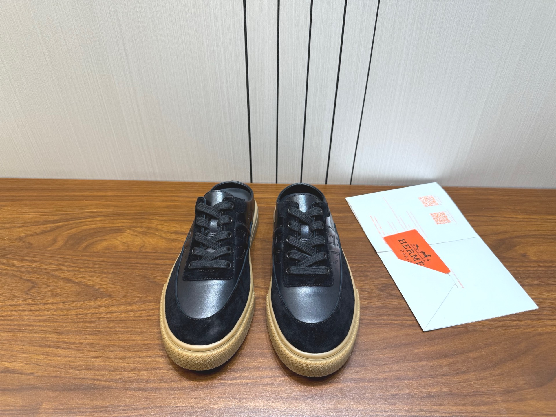 Hermes 에르메스 클래식 커플 운동화 뮬 스니커즈 신발