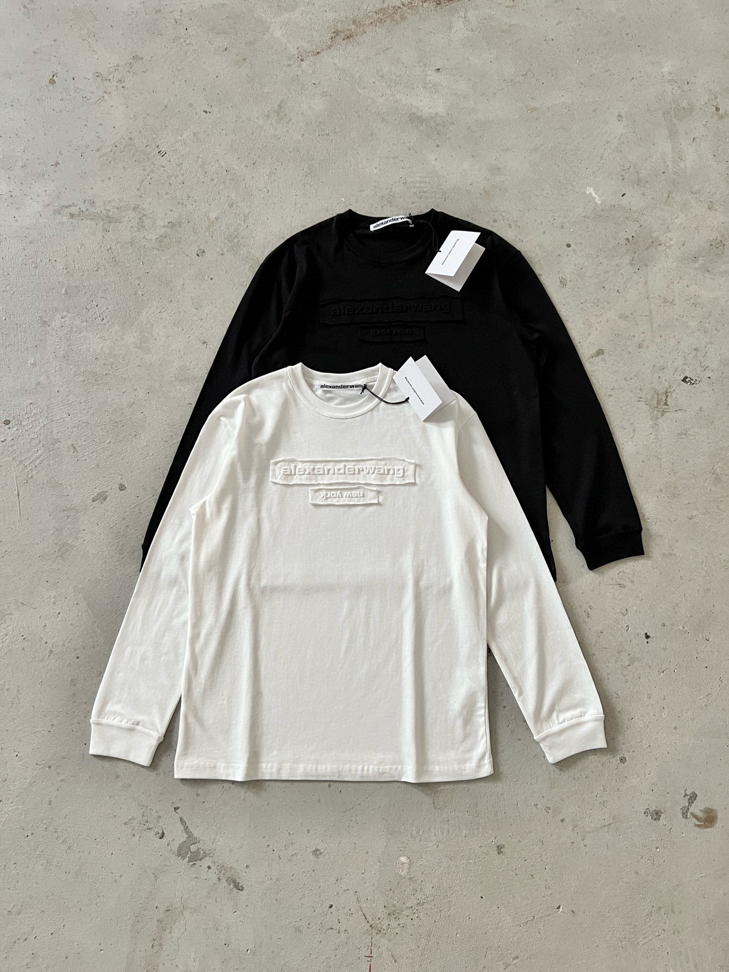 Alexander Wang 알렉산더왕 빈티지 로고 긴팔 티셔츠 의류