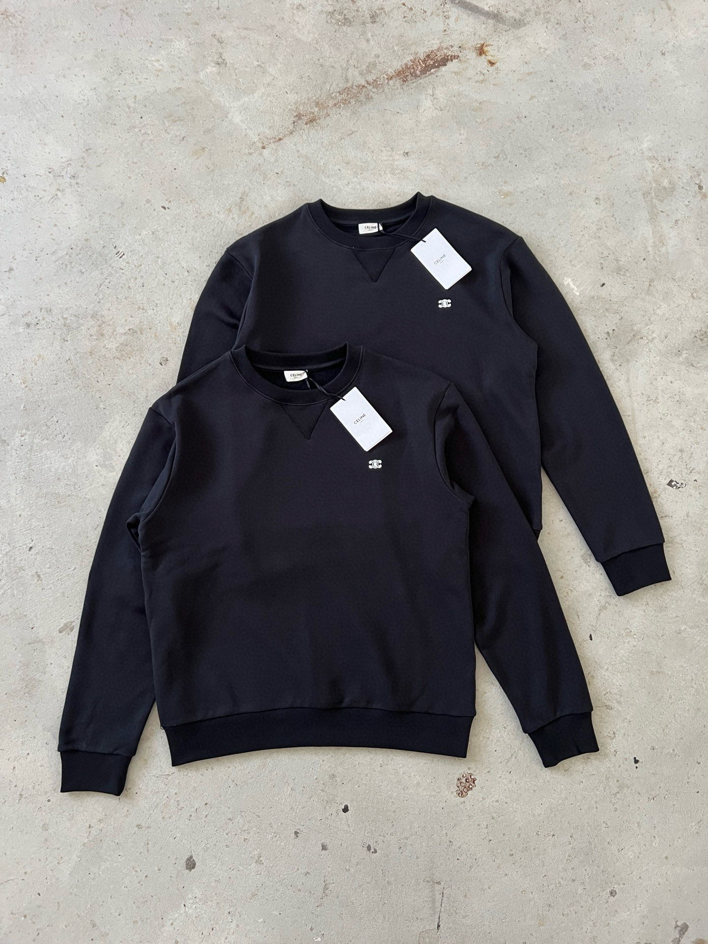 Celine 셀린느 더블 C 자수 로고 맨투맨 의류