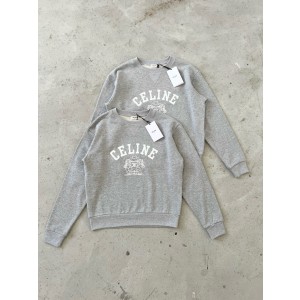 Celine 셀린느 여성 빈티지 로고 프린트 맨투맨 티셔츠 의류