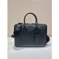 PRADA 프라다 클래식 더블 서류가방 브리프케이스 가방 2VE022