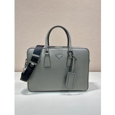 PRADA 프라다 클래식 더블 서류가방 브리프케이스 가방 2VE022