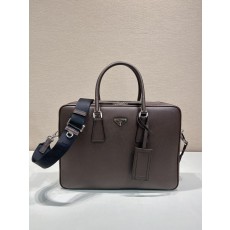 PRADA 프라다 클래식 더블 서류가방 브리프케이스 가방 2VE022